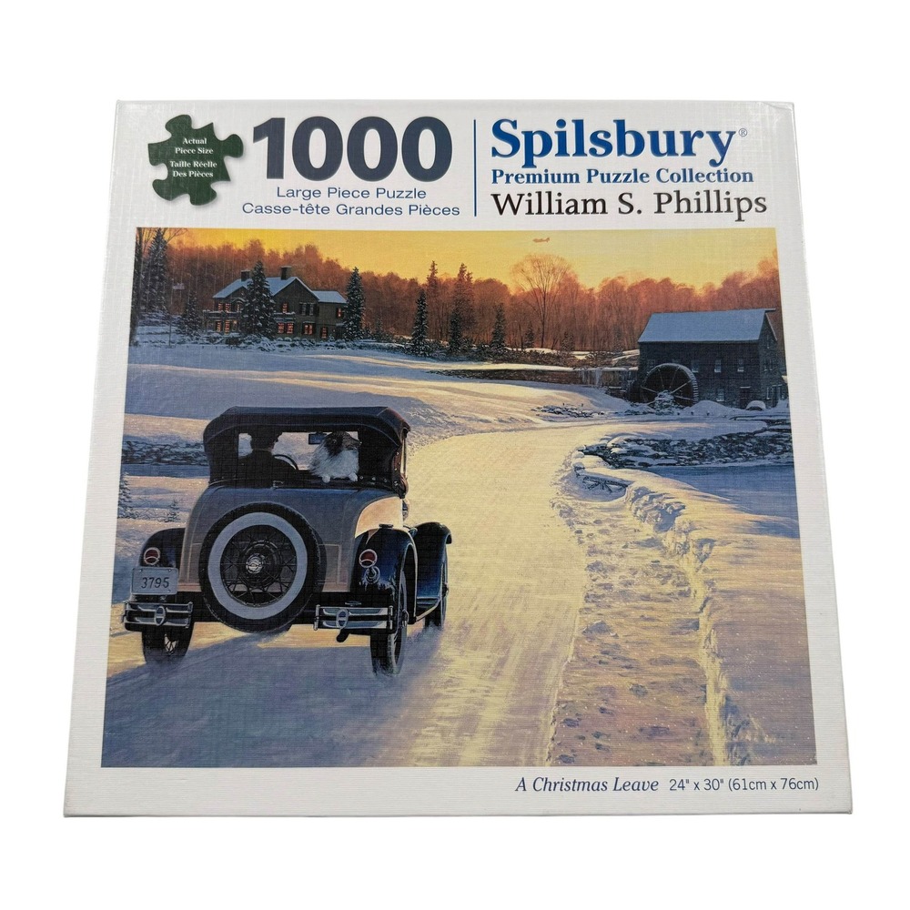 Spilsbury William S Phillips A Christmas Leave 1000 Pcs Jigsaw Puzzle UNCOUNTED